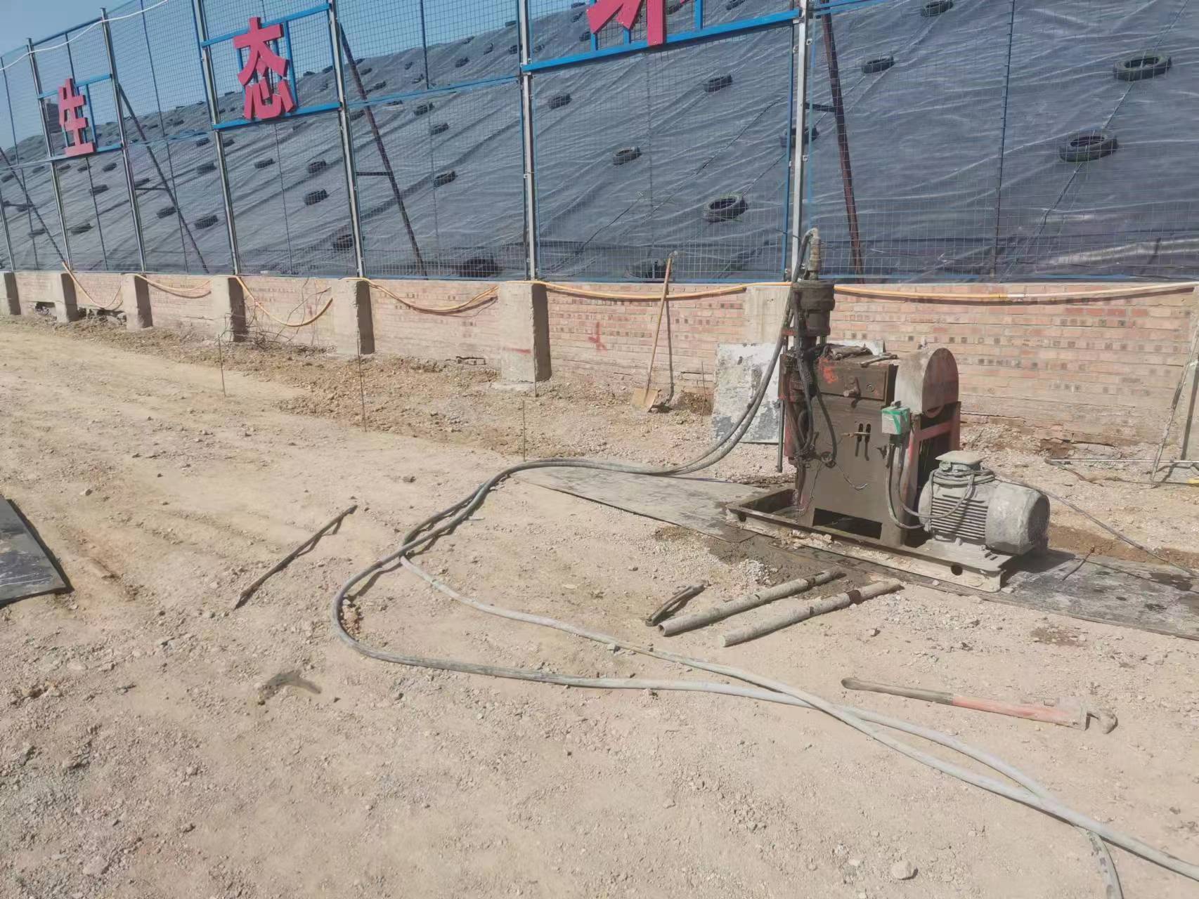 白碱滩双液注浆